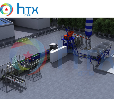 2000KG αυτόματες Doser χαλαζία πέτρινες σίτιση χυτές γραμμές παραγωγής μηχανών