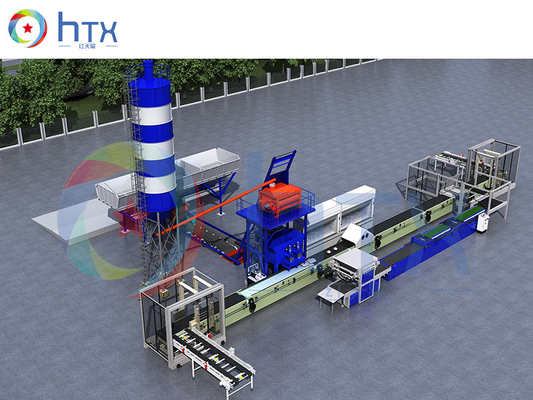 Σύστημα Doser Concrete Paver Making Machine Τροφοδοσία με Ξεκαλούπωμα