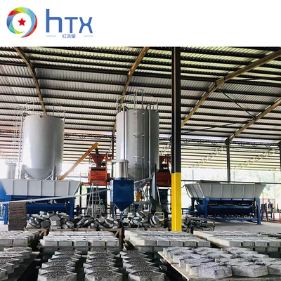 φραγμός πεζοδρομίων 600-800m2/H 37.6kw που κάνει την εξώθηση φύλλων πατωμάτων μηχανών
