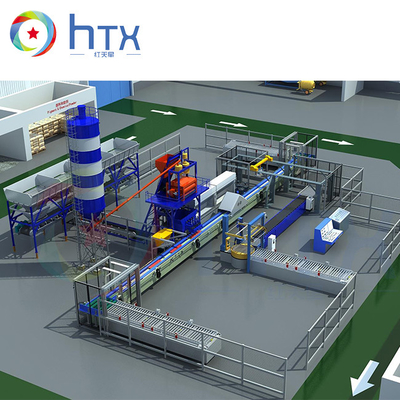 Αυτόματος έξω Doser Demoulding υγρός Paver μηχανών φραγμός που κατασκευάζει τη μηχανή