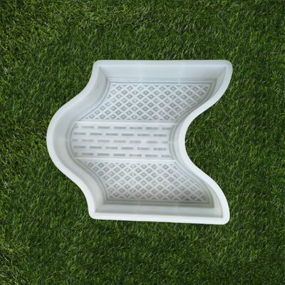 Hexagon 9 ίντσα Patio που περπατεί πλαστικό Paver σαφή ομαλό φορμών